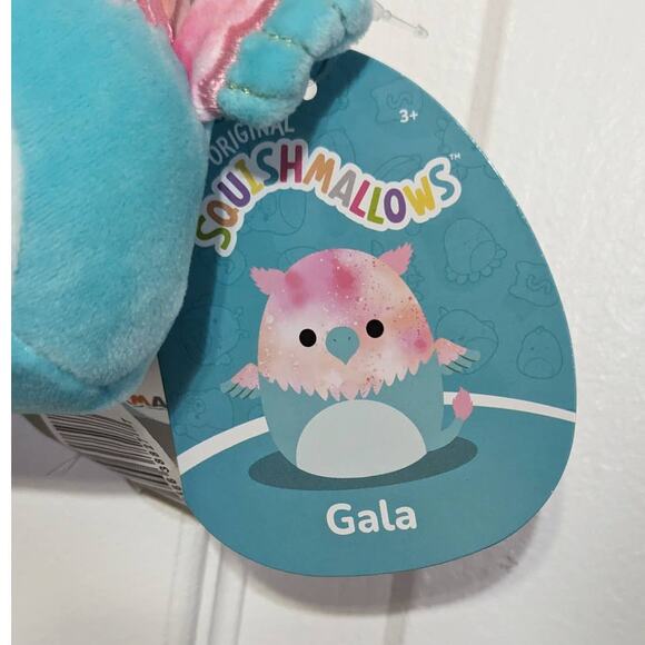 Squishmallow Gala the 4-inch Griffon Plush Christmas Ornament, S4 #1383 - Picture 5 of 7